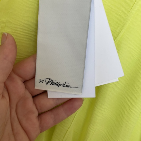 🍋 💚3.1 Phillip Lim neon dress⭐️⭐️⭐️⭐️ - Picture 13 of 17